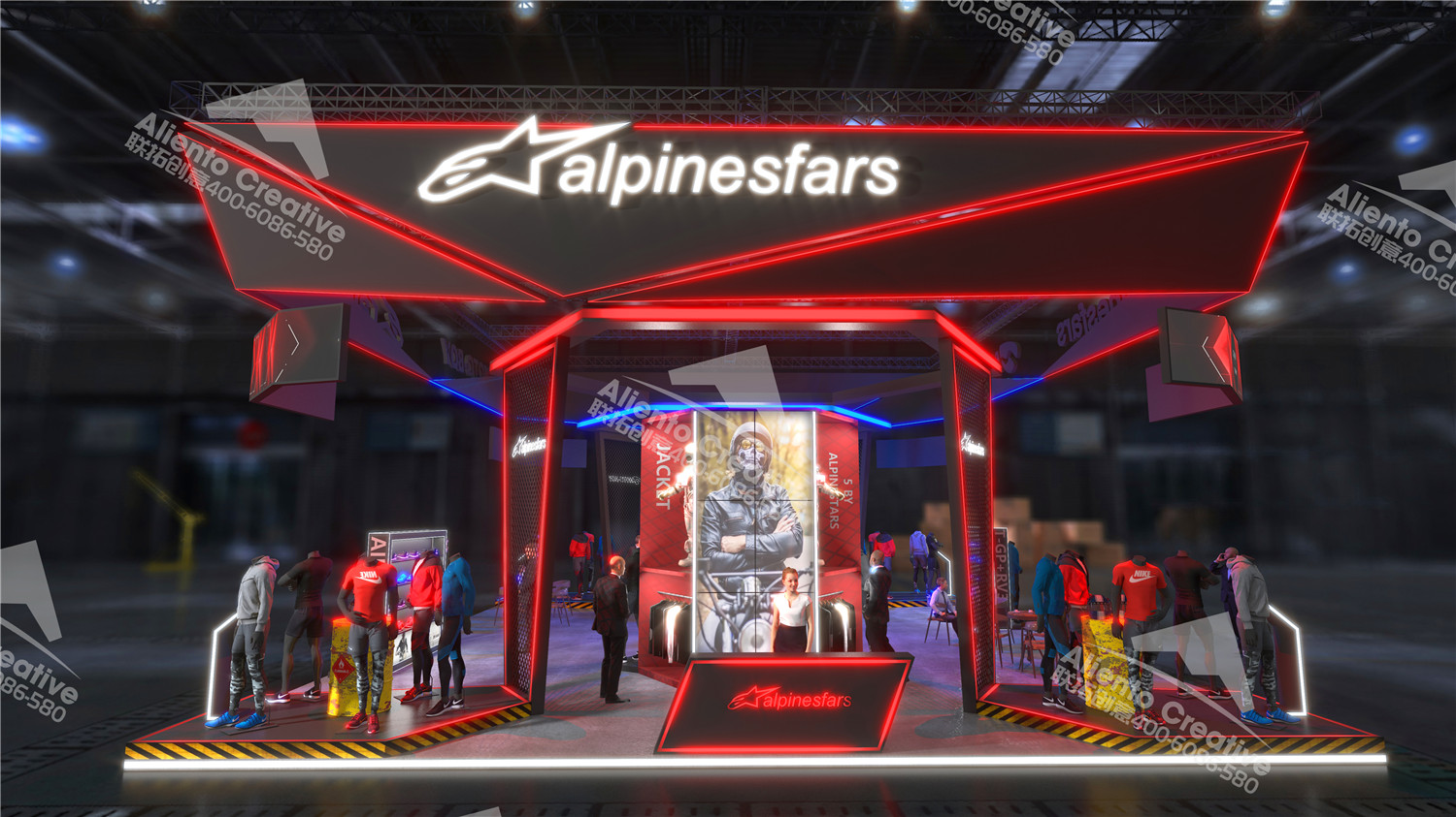 重慶摩博會(huì)展臺(tái)設(shè)計(jì)